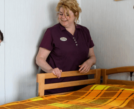 Claudia: ‘…de band die ik heb met de studenten is voor zowel de student als voor mijzelf zeer waardevol’.